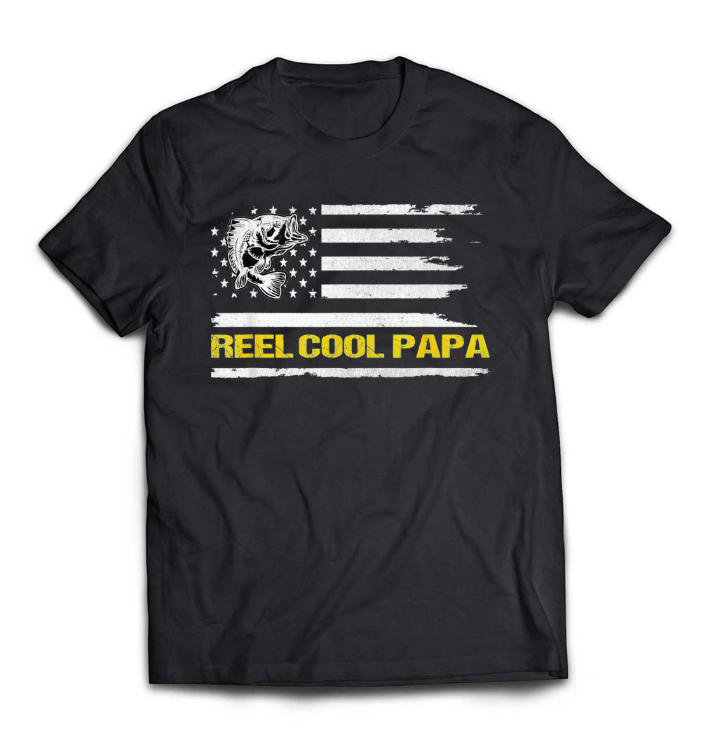 Reel Cool Papa Fishing T-Shirt: The Perfect Father’s Day Gift